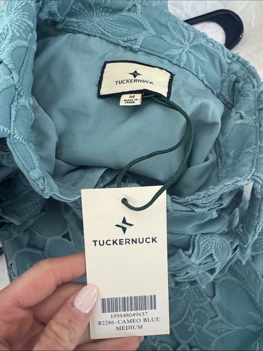 Tuckernuck
Cameo blue eyelet mini Delaney dress - Picture 4 of 4